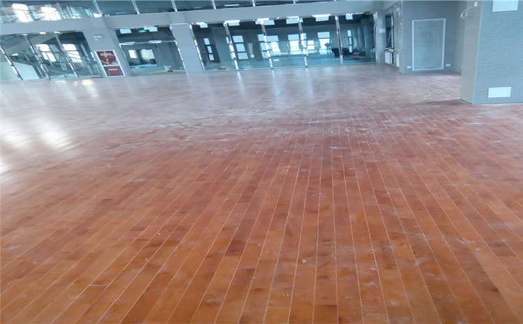 运动木地板单层龙骨