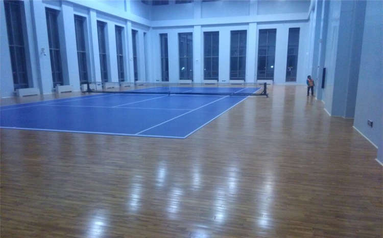 欧氏枫桦木运动篮球地板怎么维修？