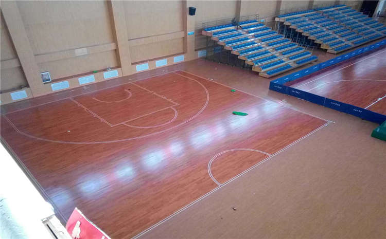 欧氏柞木运动体育地板施工技术方案