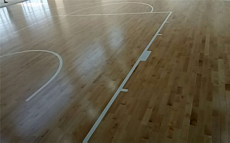 欧氏24厚NBA篮球场木地板每平米价格