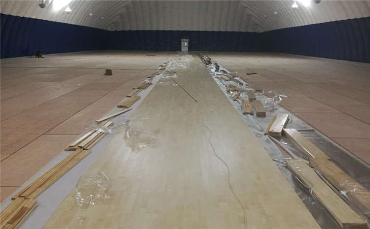 欧氏松木篮球馆木地板规格